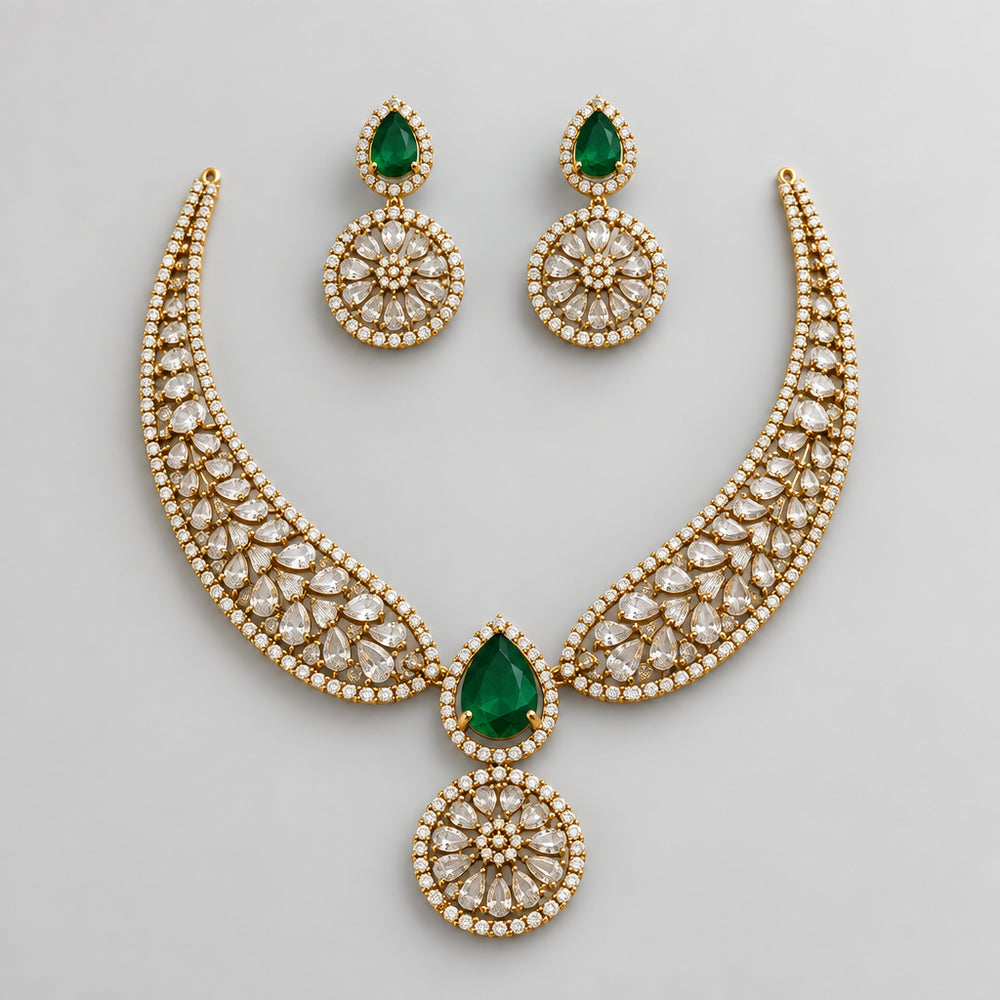 Emerald Hasli Choker Set